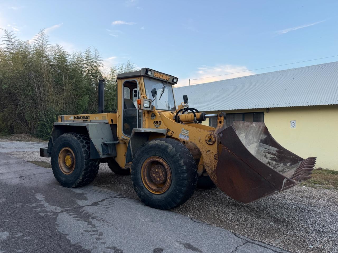 Hanomag 55 D Pala Gommata