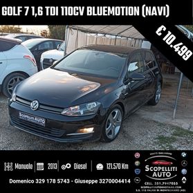 Golf 7 1,6 TDI 110cv Bluemotion (Full Optional)