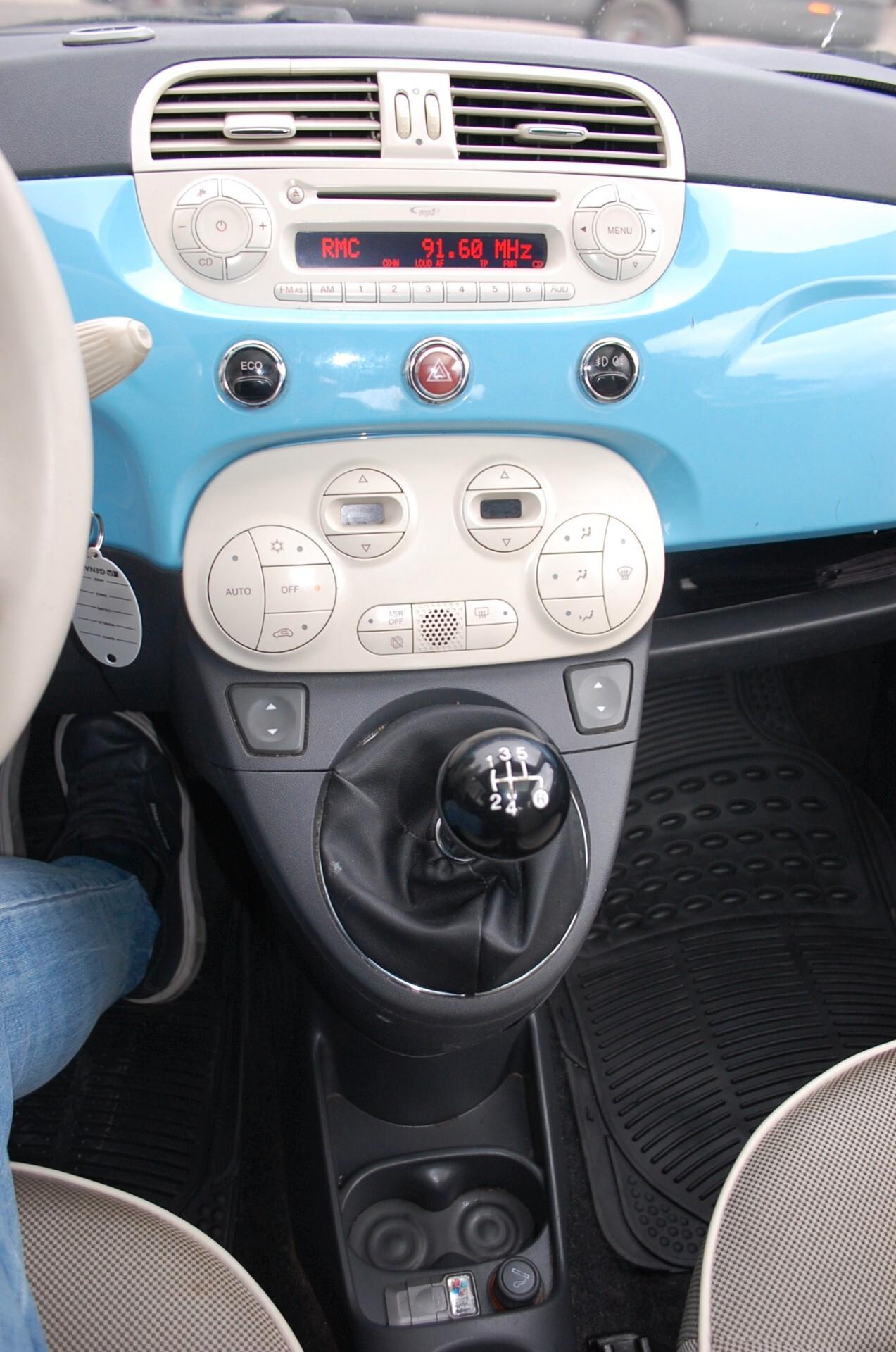 Fiat 500 900 TwinAir Lounge 85CV Uff Italy Lega USB Tetto