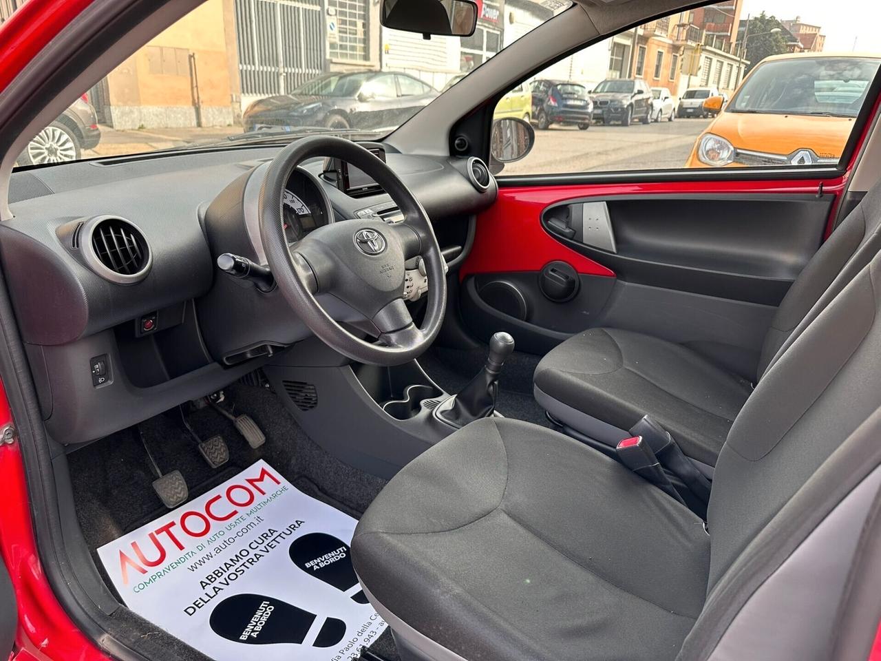 Toyota Aygo 1.0 12V VVT-i 3 porte Tobasco