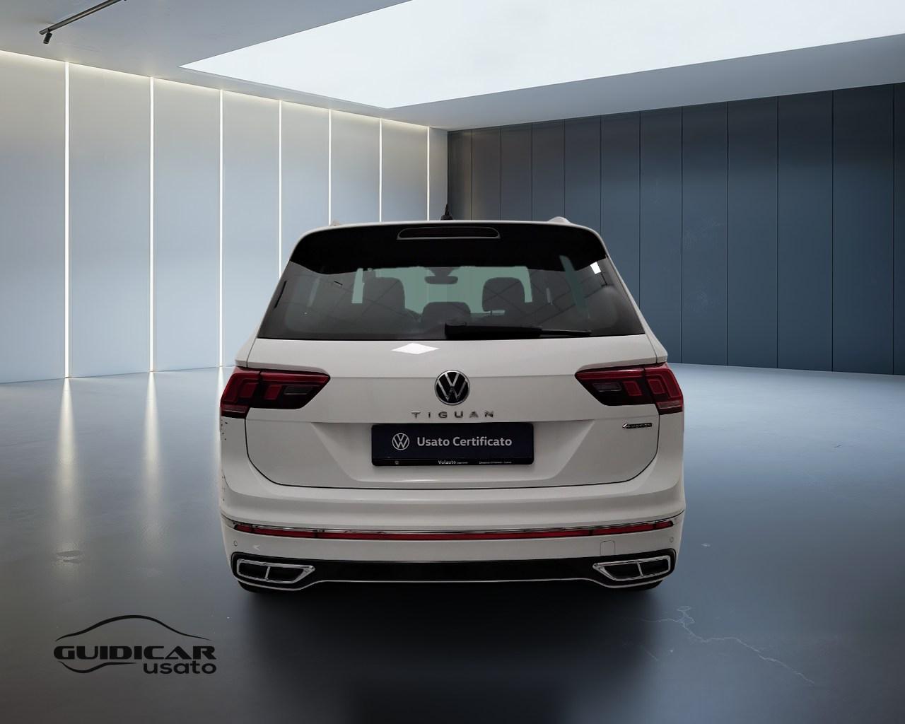 VOLKSWAGEN Tiguan II 2021 - Tiguan 2.0 tdi R-Line 4motion 150cv dsg