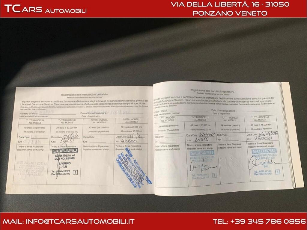 SUBARU OUTBACK 2.0-TETTO APRIBILE-GARANZIA 3 ANNI