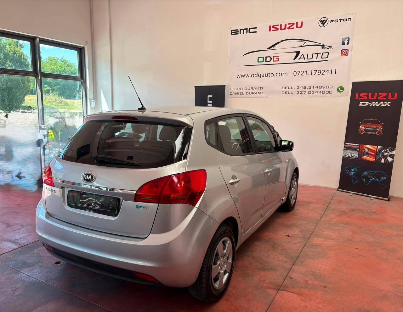 KIA VENGA GPL orig.KIA 1.4 CV 90 Per NEOPATENTATI Km 200.906 garanzia 12 mesi