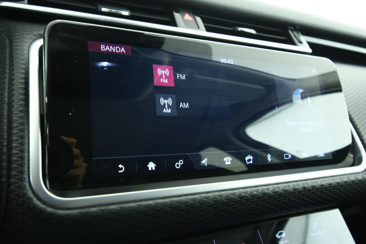 LAND ROVER Range Rover Velar 2.0 td4 180cv auto CAMERA+C20"+APP CONNECT