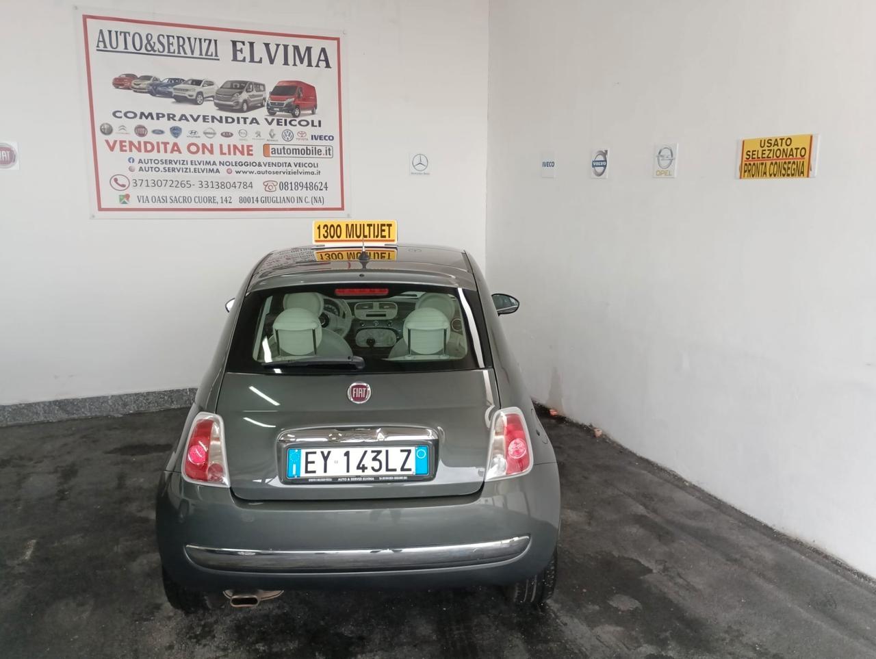 Fiat 500 1.3 Multijet 16V 95 CV Lounge UNICO PROPRIETARIO