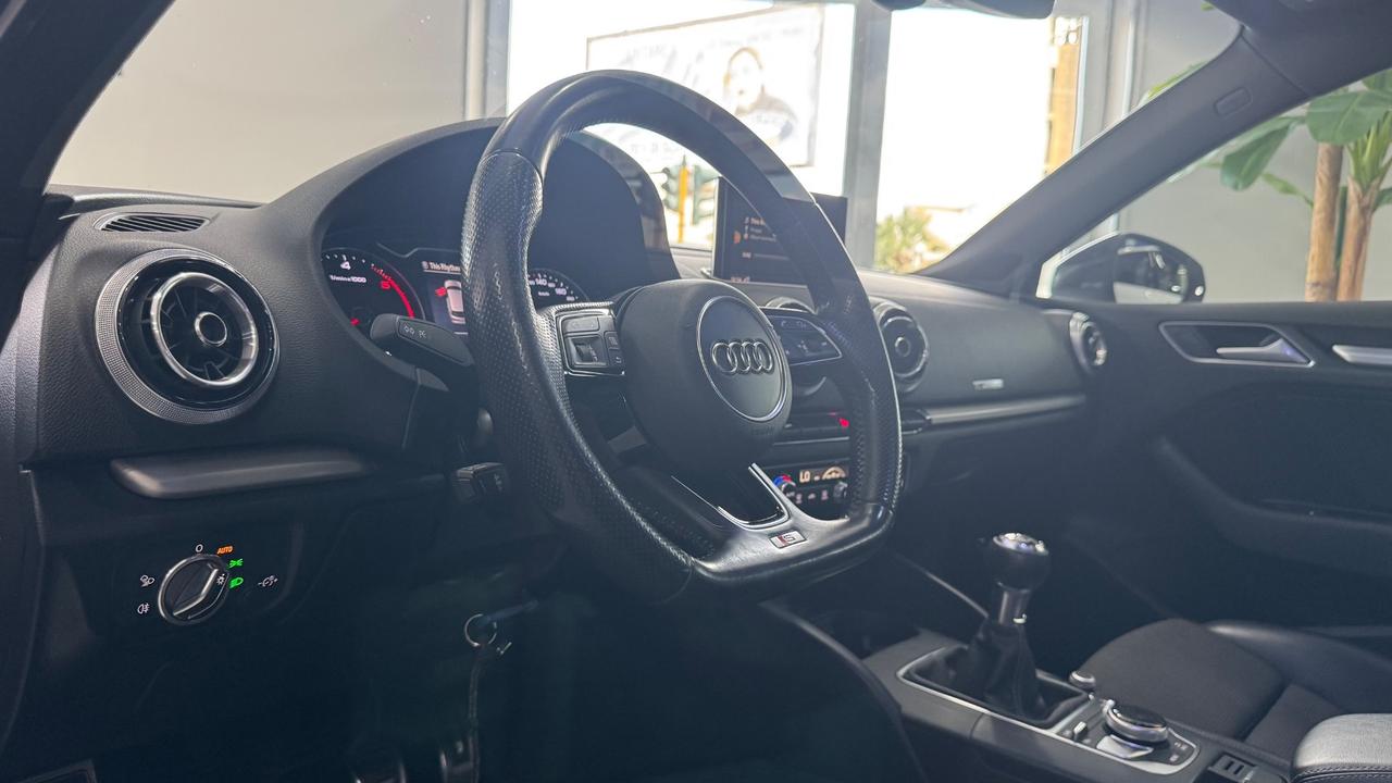 Audi A3 2.0 150 Cv TDI S-Line edition-2017