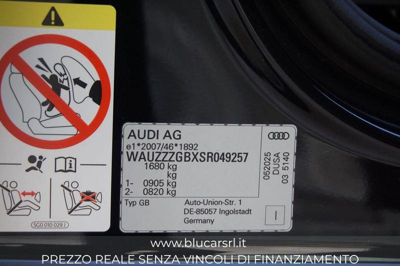 Audi A1 Sportback 30 TFSI S tronic Identity Black