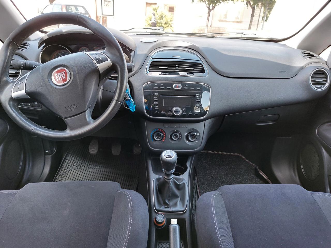 FIAT PUNTO LOUNGE 1.2 BENZ 6-2014, CLIMA, SERVOST, CERCHI IN LEGA PERFETTA