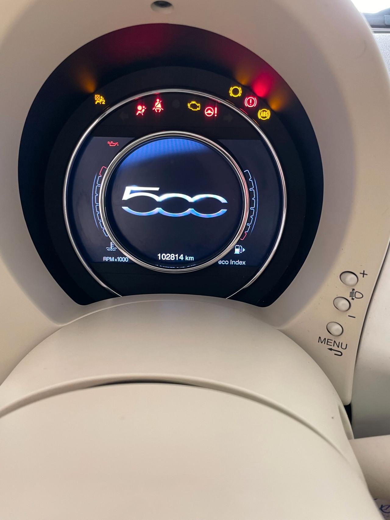 Fiat 500 1.2 Lounge 102.000 km! Tetto Neopatentati