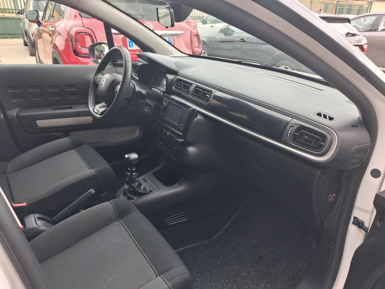 Citroen C3 BlueHDi 102 C.V. FARI FULL LED ITALIANA GARANZIA 12 MESI CON CERTIFICARTO DI CONFORMITA'