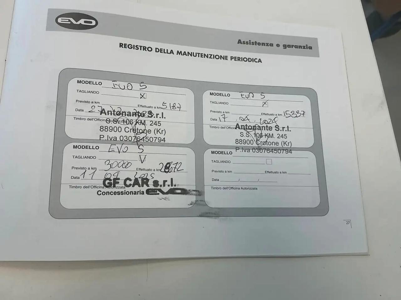 Evo 5 1.5 Turbo Bi-fuel GPL