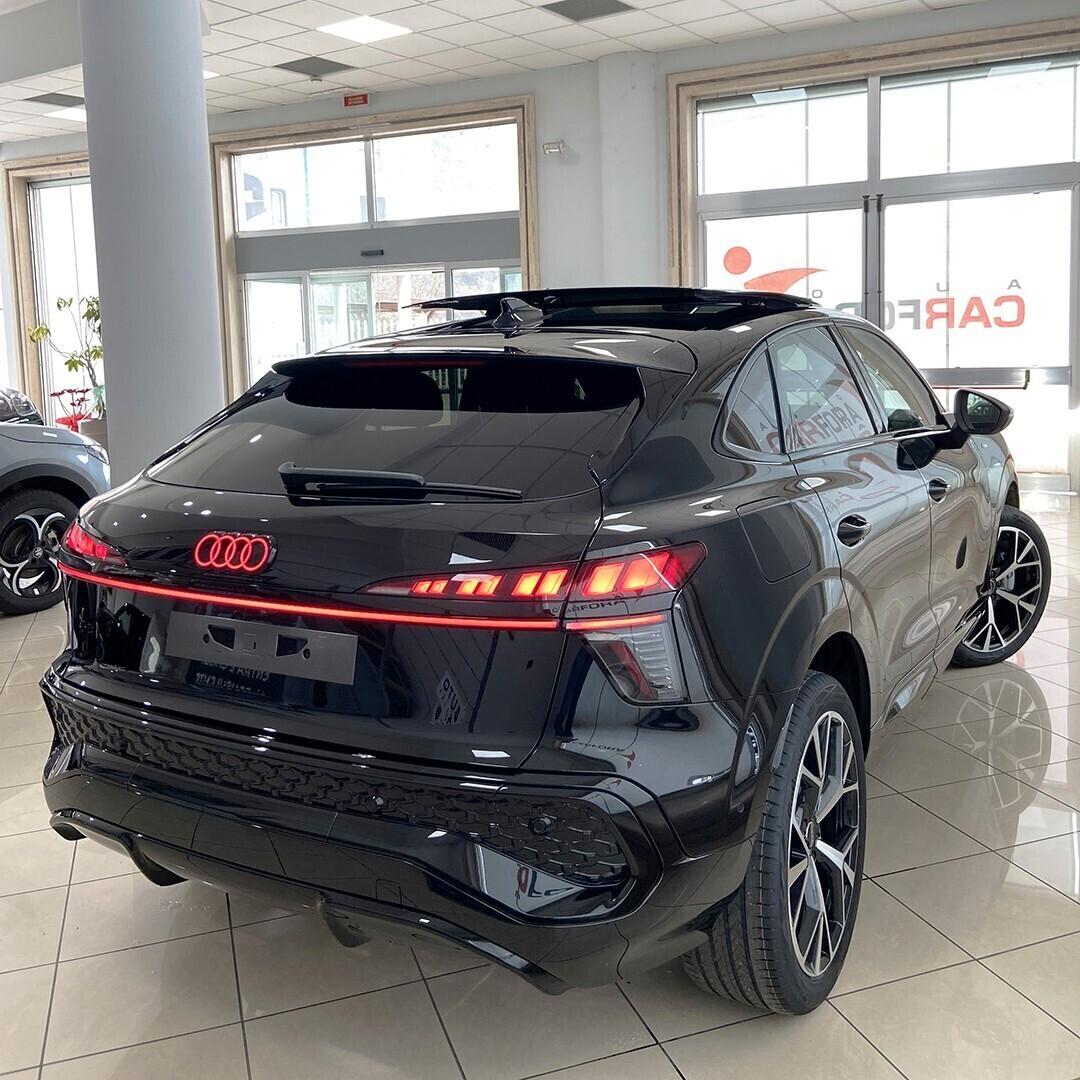 Audi Q3 Sportback 35tdi Identity Black 2026 km0|tetto+matrix+pelle totale|