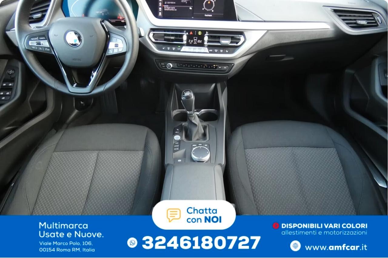 BMW 118i Advantage Cambio manuale navi