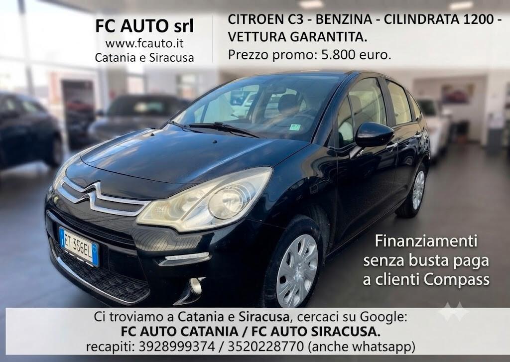 Citroen C3 1.2 VTi 82 Exclusive