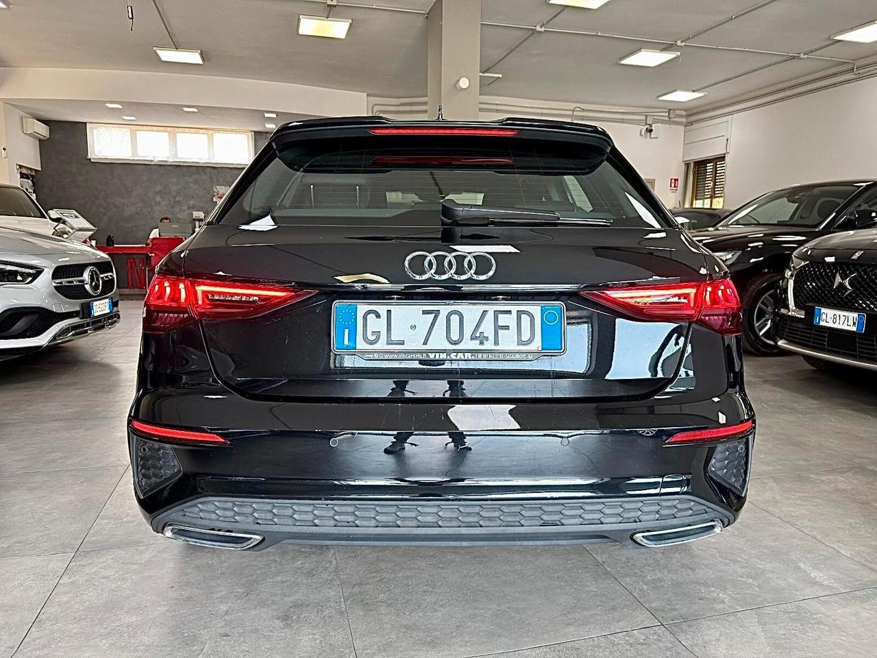Audi A3 SPB 30 2.0 TDI 116cv S tronic S line 2022