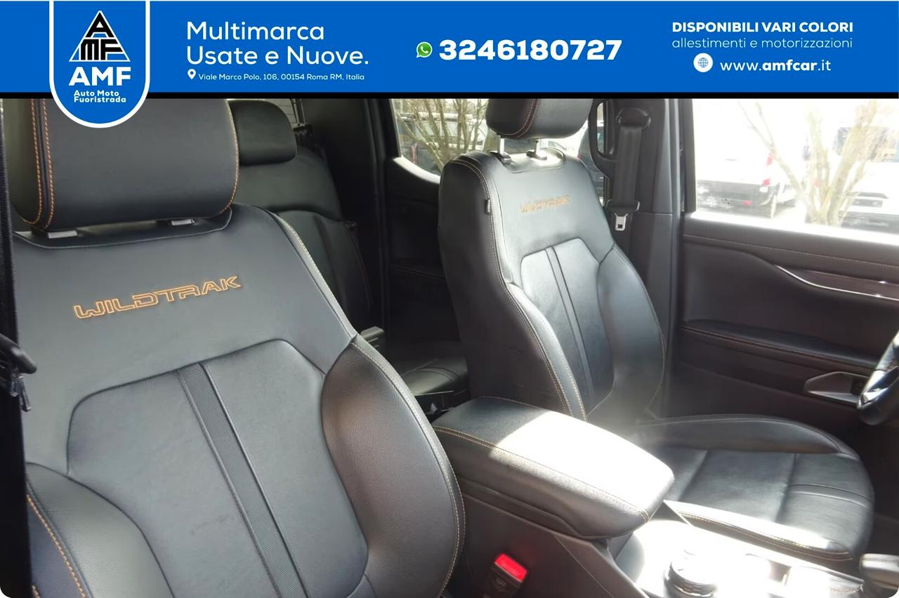 Ford Ranger Doka 205 CV Autm. Wildtrak e-4WD tenda avvolgibile elettrica