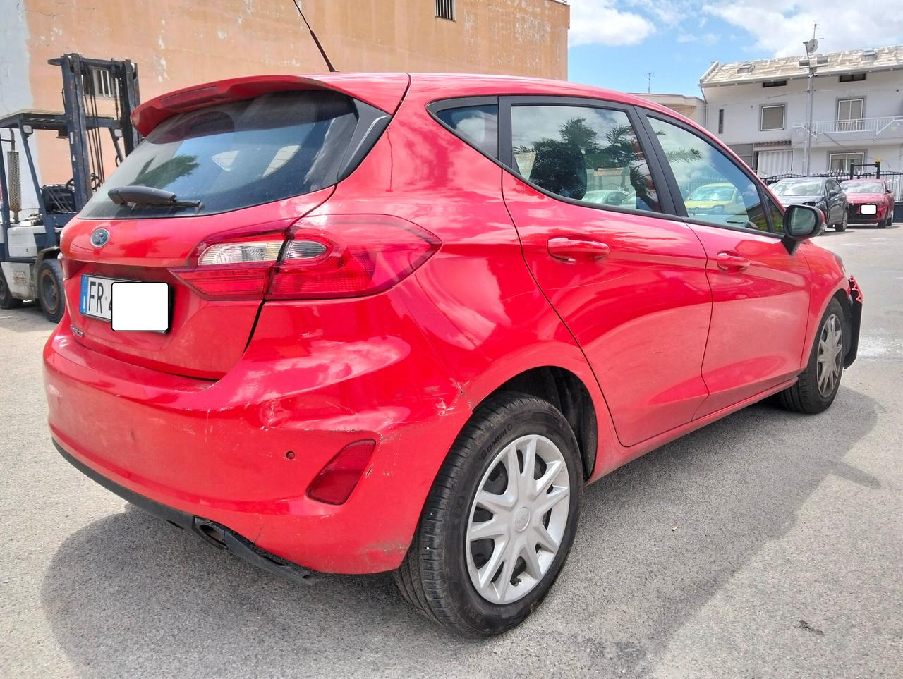 Ford Fiesta 1.5 TDCi 85cv 2018 SINISTRATA