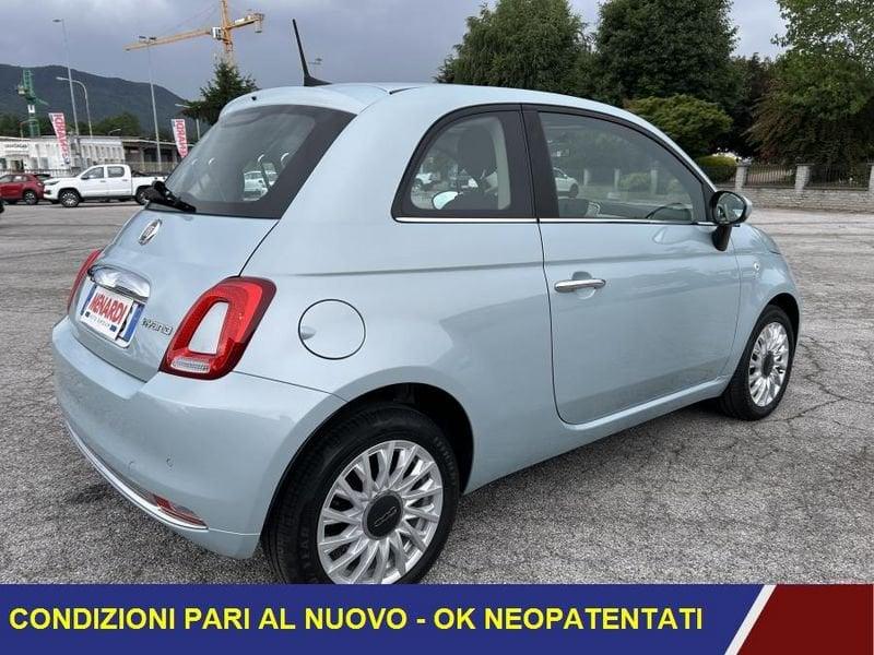 FIAT 500 1.0 Hybrid Dolcevita TETTO VETRO+CLIMA AUTO
