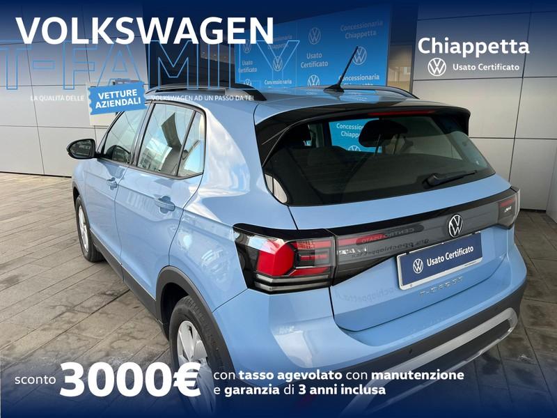 Volkswagen T-Cross 1.0 tsi life 95cv