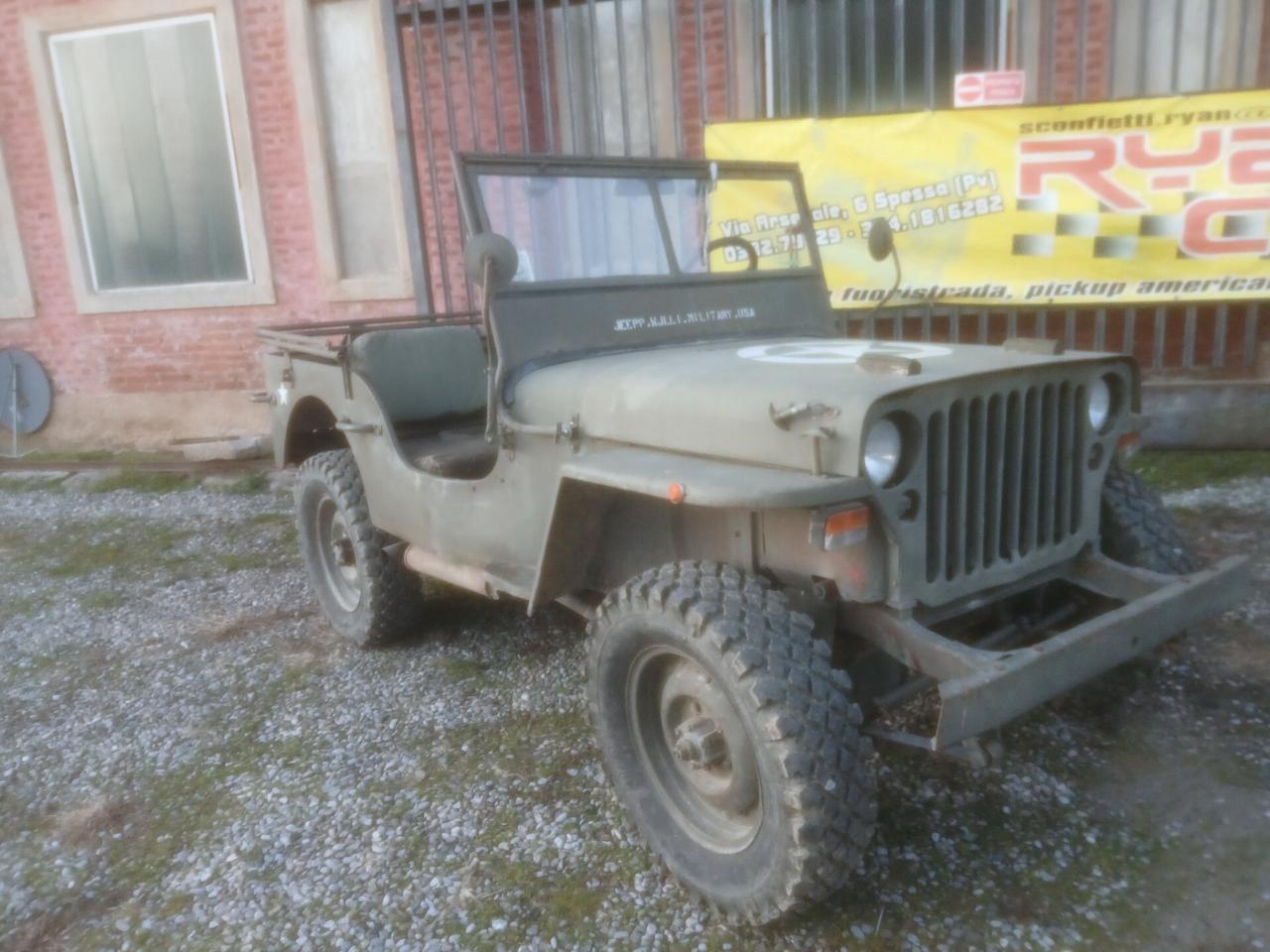 Jeep Willys motore 2500 Peugeot Autocarro