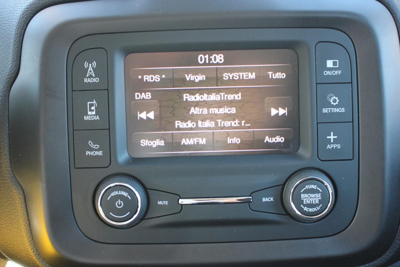 RENEGADE 1.0 BENZINA 120cv *PREZZO VERO* SOLO 36000 KM CERTIFICATI UNIPRO'