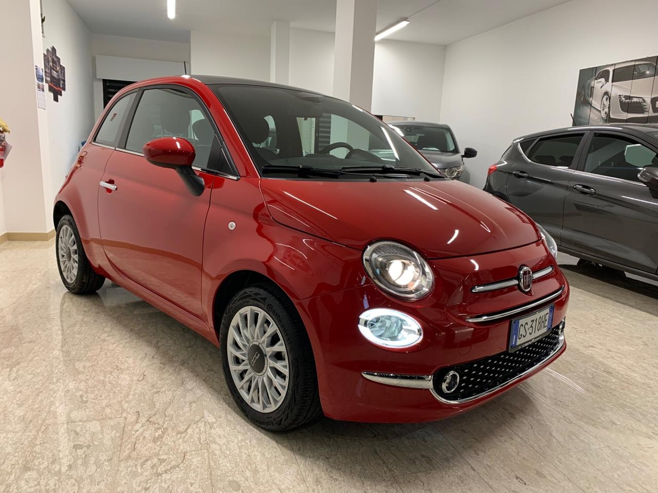 Fiat 500 1.0 Hybrid Red
