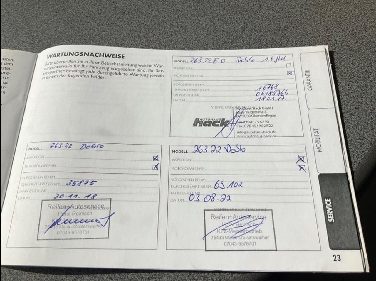 Fiat Doblo 1.6 MJT 105 Lungo 87000 km Cargo Maxi