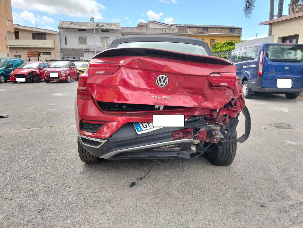 VW T-Roc Cabriolet 1.5 TSI DSG 2021 SINISTRATA