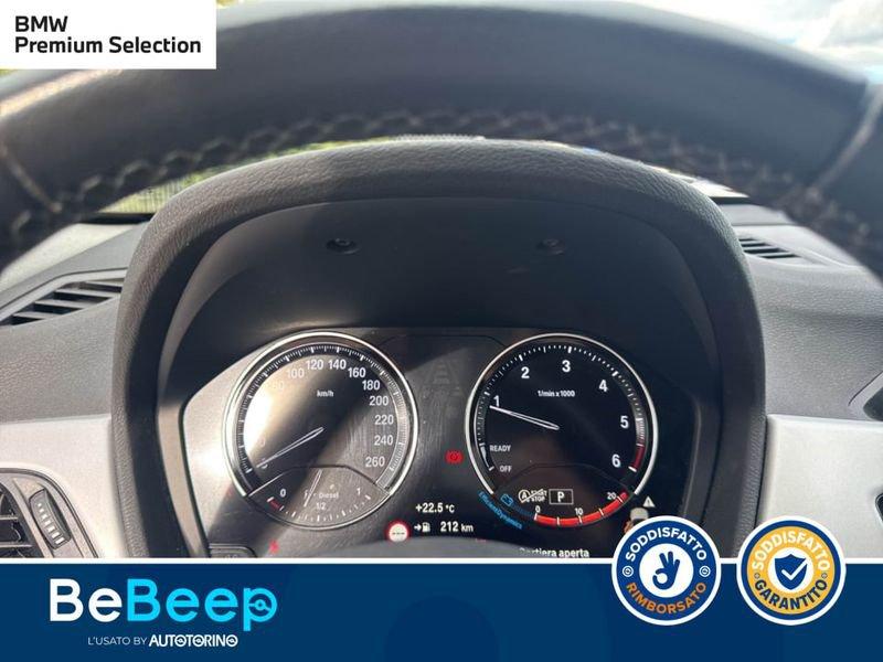 BMW X1 SDRIVE18D BUSINESS ADVANTAGE AUTO