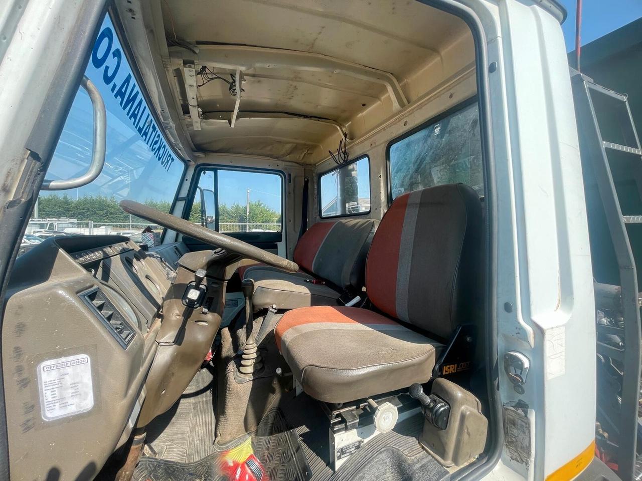 IVECO 109-14 RIBALTABILE + GRU CARICATRICE + POLIPO