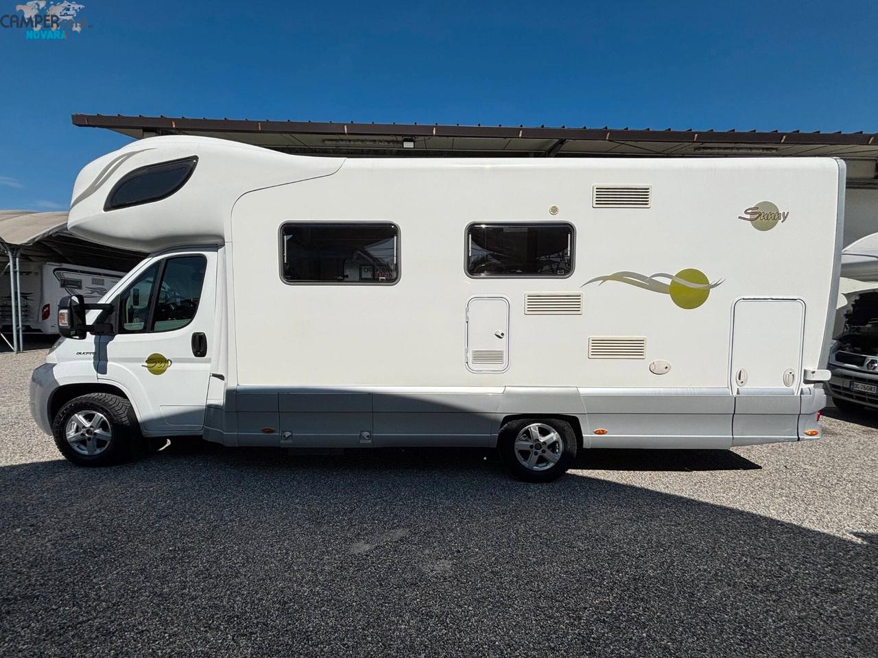 GIOTTILINE SUNNY S 210 - mansardato con doppia Dinette e letti a castello in coda