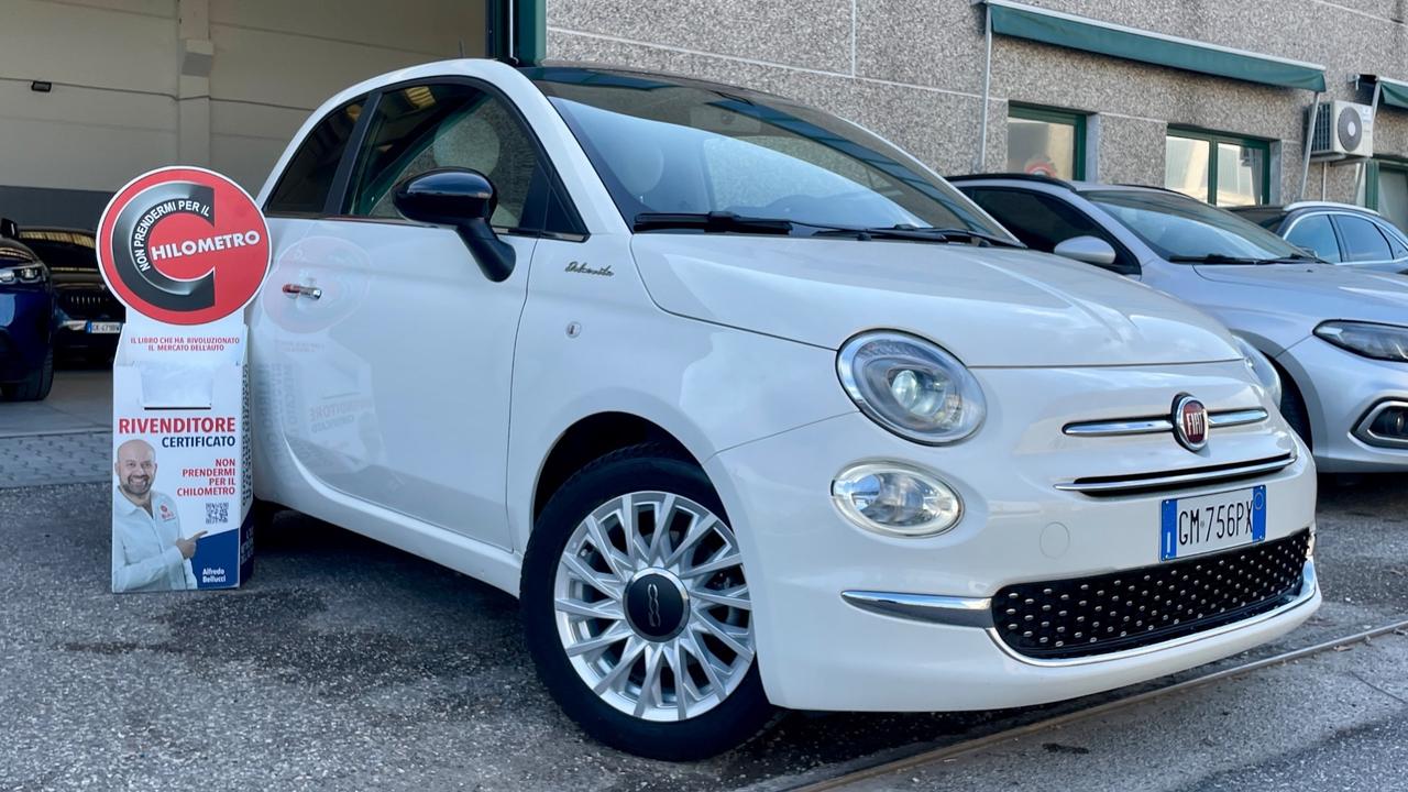 FIAT 500 1.0 HYBRID DOLCEVITA 69CV - TETTO, PELLE, NEOPATENTATI