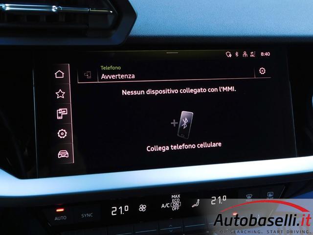 AUDI A3 SPORTBACK 30 TFSI 1.000CC 110CV "S-LINE"