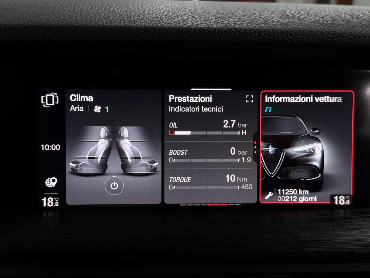 Alfa Romeo Stelvio 2.2 TD 160 CV BUSINESS PELLE TOTALE NAVI SENSORI