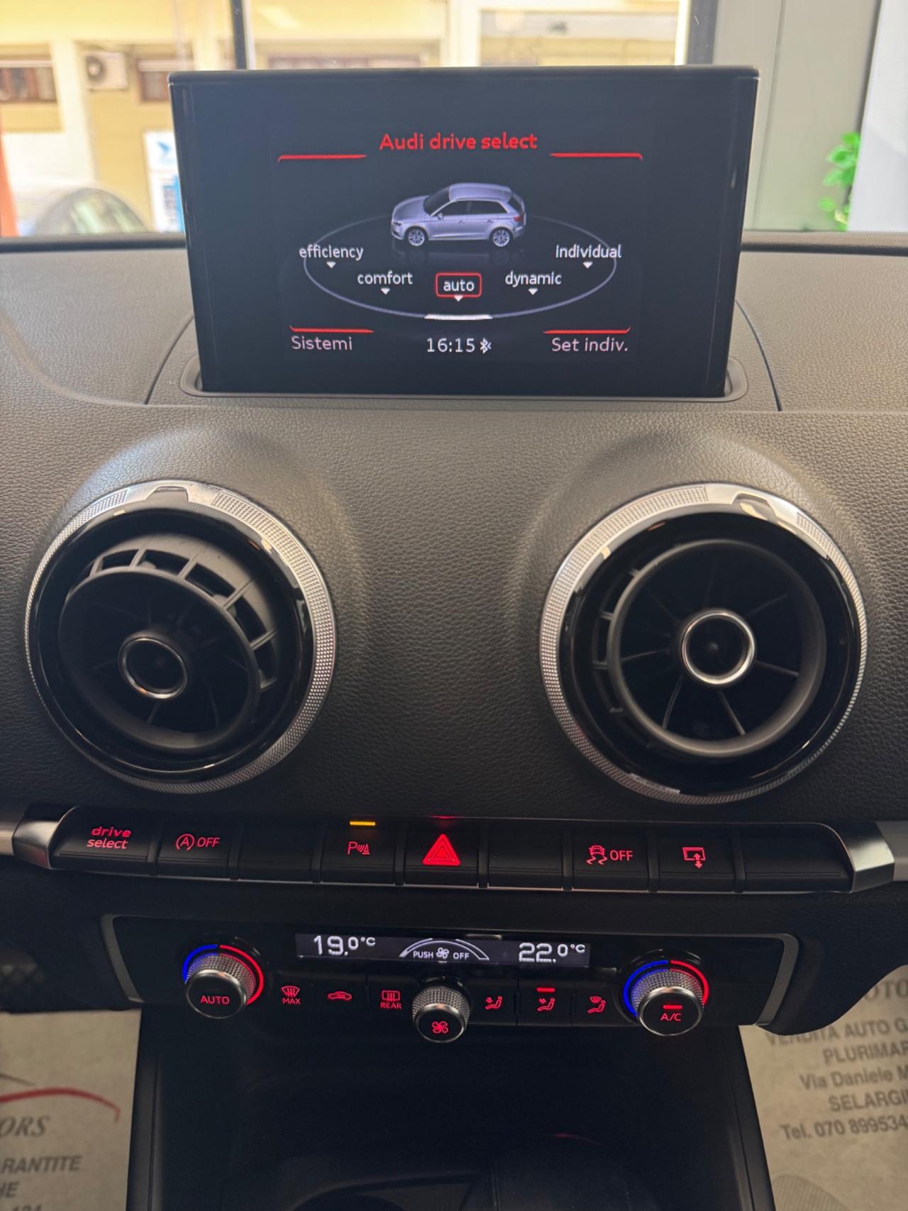 Audi A3 SPB 1.6 TDI 110CV S-LINE FINANZIABILE