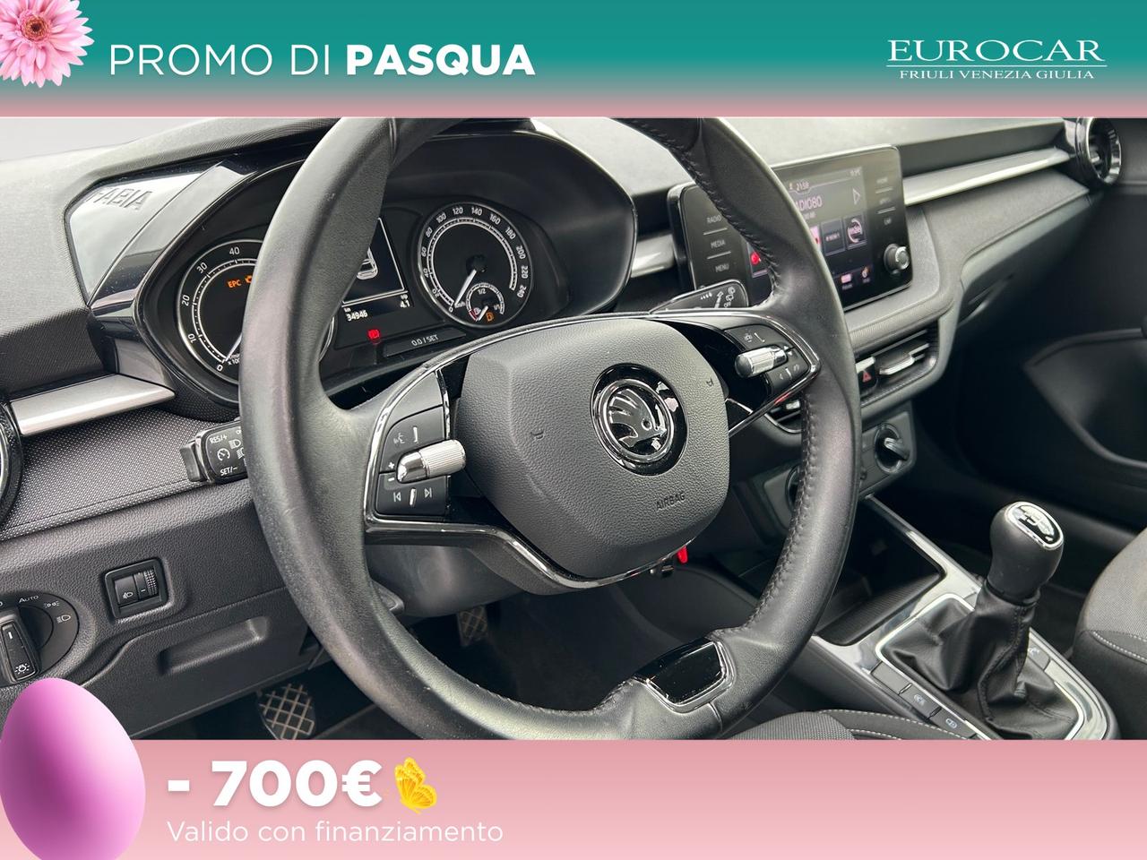 Skoda Fabia 1.0 mpi evo ambition 80cv