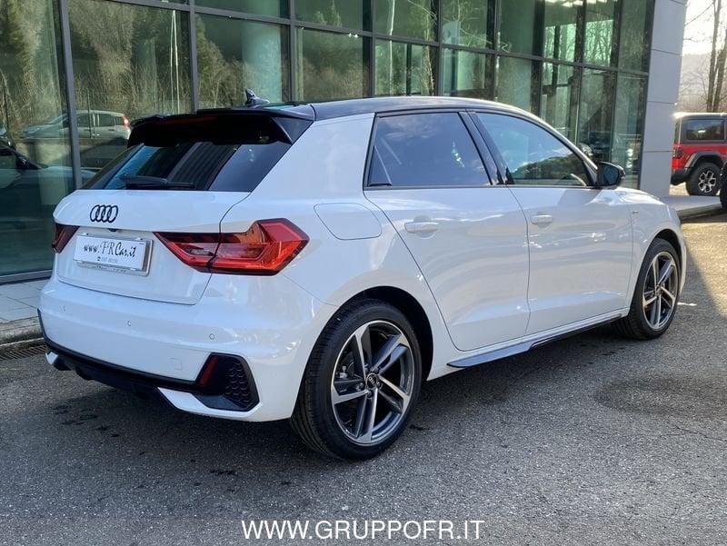 Audi A1 SPB 30 TFSI S tronic Identity Black NO VINCOLI