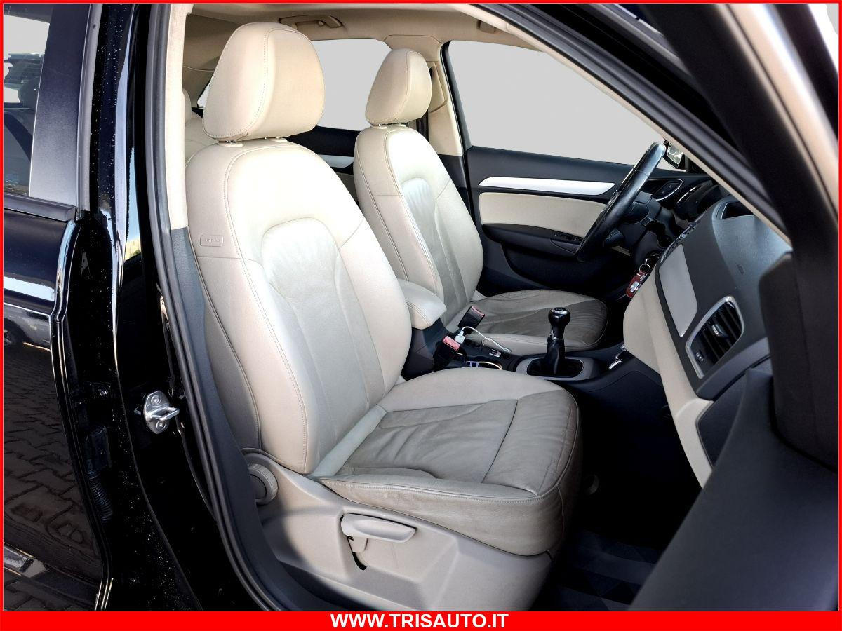 AUDI Q3 2.0 Tdi (TETTO PANORAMICO+BIXENO+PELLE+NAVI)
