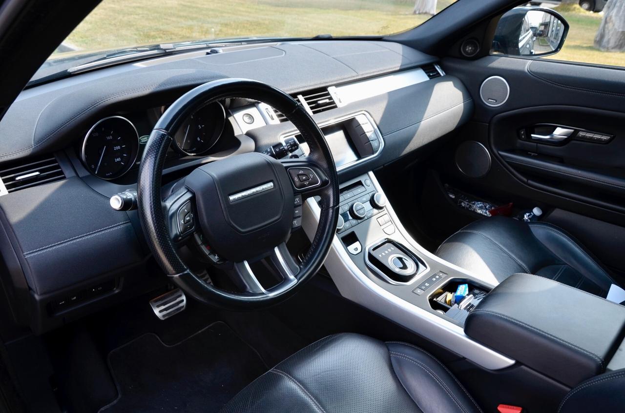 LAND ROVER EVOQUE 5p 2.0 TD4 HSE DYNAMIC 180cv AUTO, UFF ITALIANA, EURO 6B, TETTO, HI-FI MERIDIAN, FARI LED, RETROCAMERA, PERMUTE