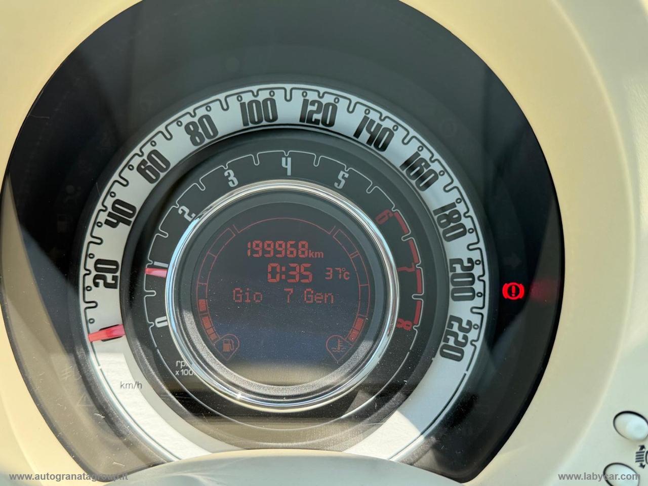 FIAT 500 1.2 EasyPower Lounge GPL TENUTA MANIACALMENTE!