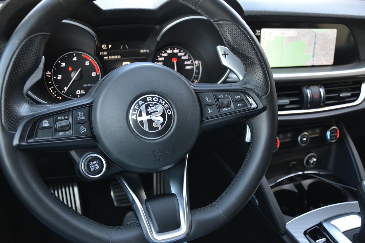 Alfa Romeo Stelvio 2.2 190CV AT8 Q4 SPRINT **PAD.F1-LED-NAV-RETROCAM*