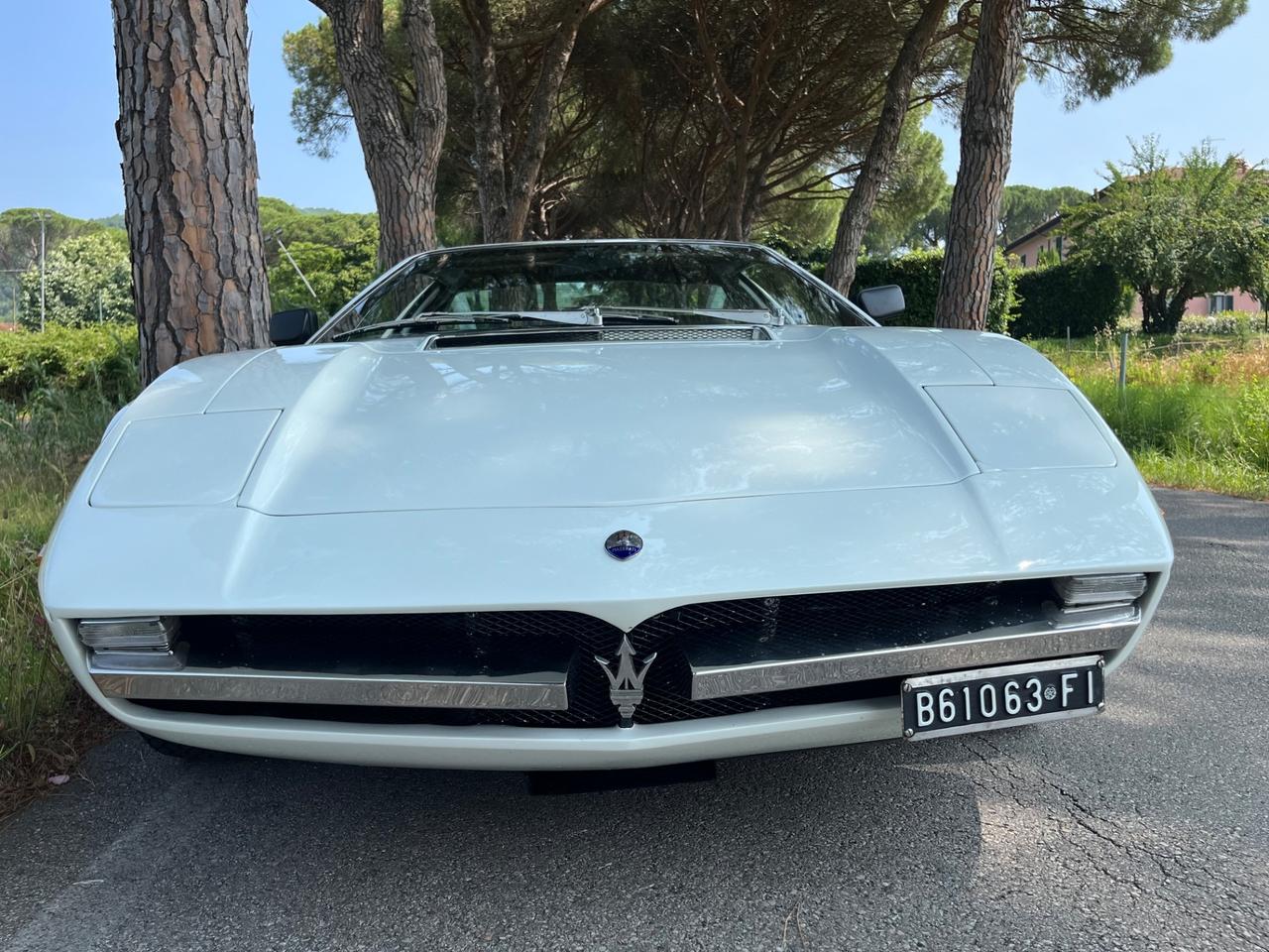 Maserati Merak 3000 Motore Nuovo ASI