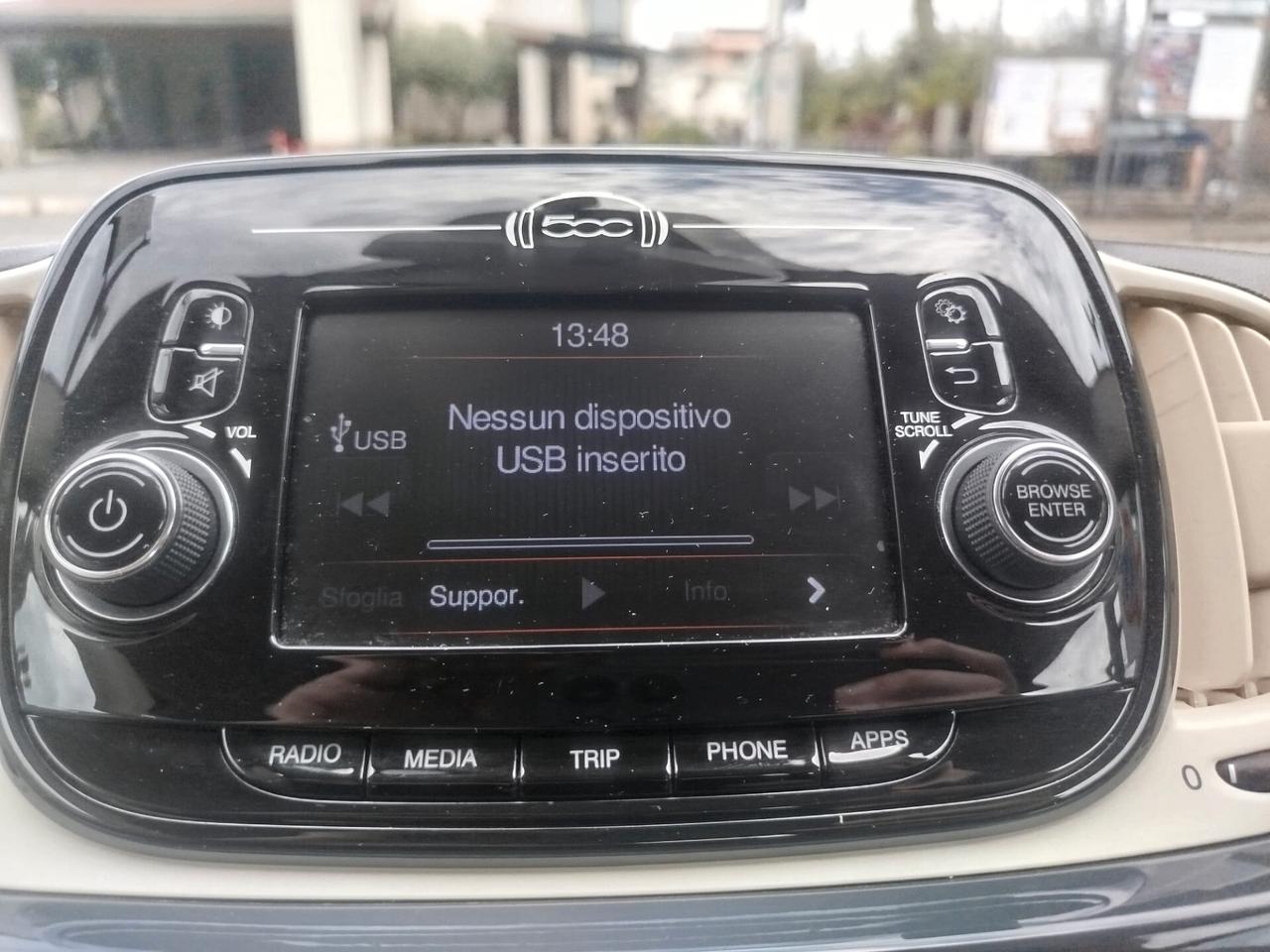 500 HYBRID*PREZZO VERO* TAGLIANDI FIAT- GARANZIA 12 MESI