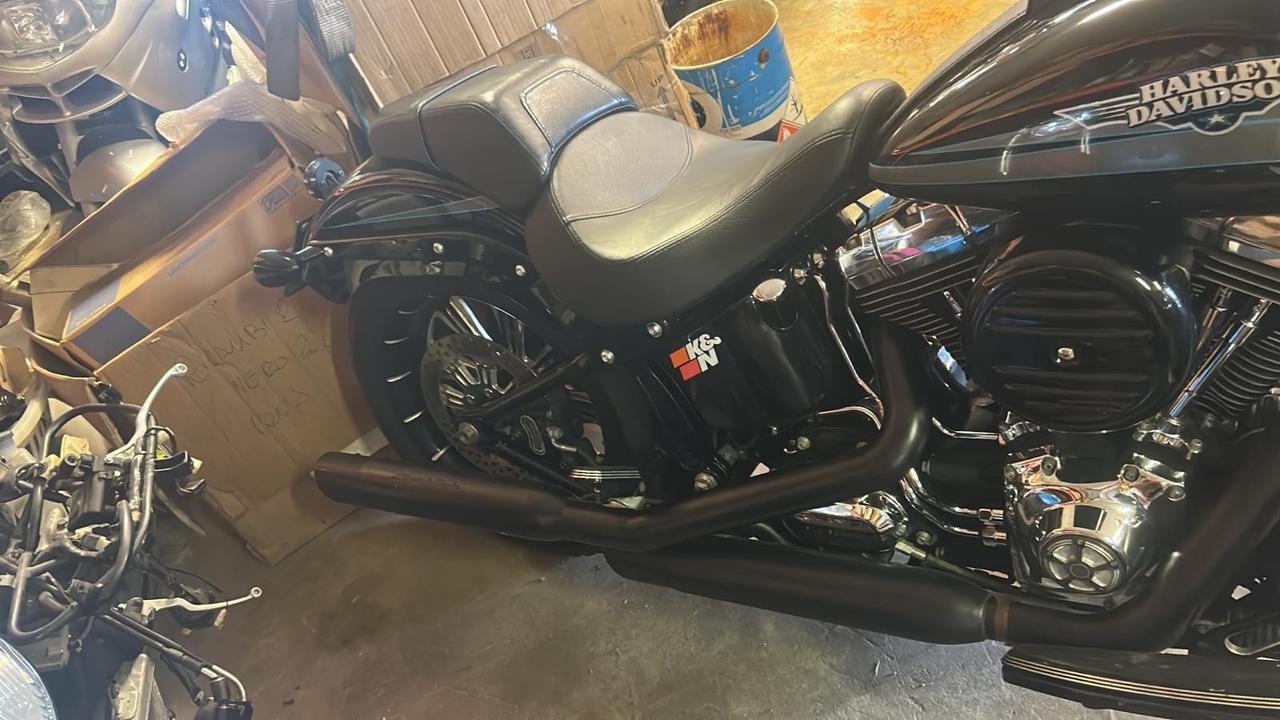 Harley-davidson FLSTF Fat Boy * 14.000€ di Accessori