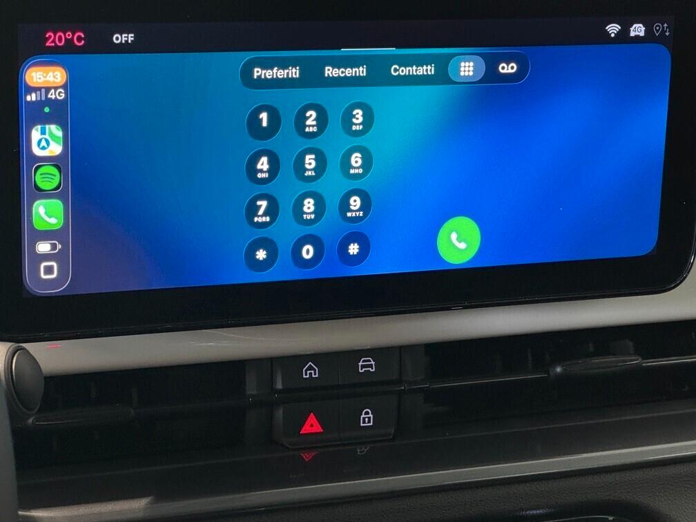Fiat 600 1.2 hybrid 145cv auto Led Navi Cam App conn 17"