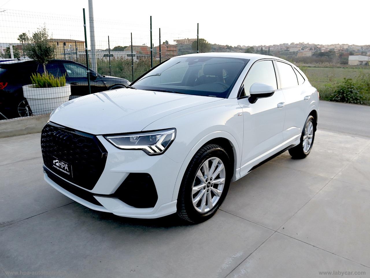 AUDI Q3 SPORTBACK 2.0TDI S-LINE LED RETROCAMERA 360 SONOS