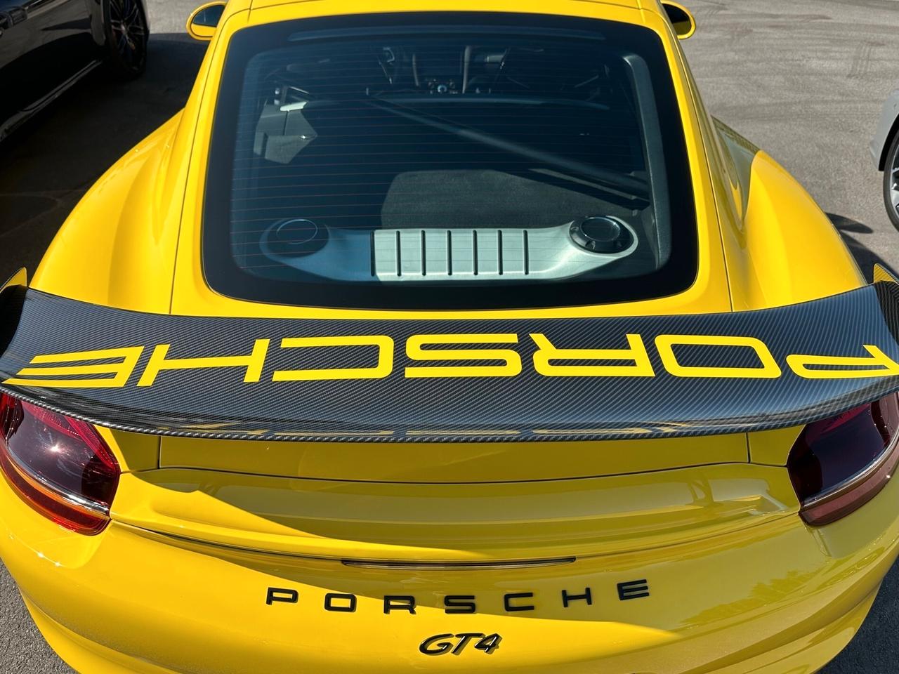Porsche Cayman 3.8GT4 385CV /PACCH. CLUBSPORT/ SCARICHI SPORT/ BELLISSIMA!!!