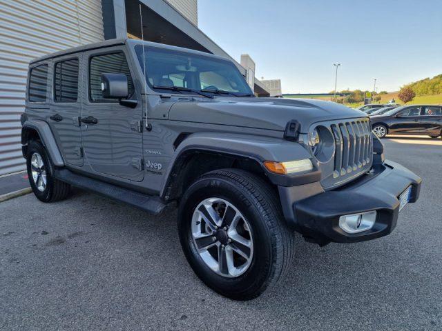 JEEP Wrangler Unlimited 2.2 Mjt II 4X4 4WD Sahara GANCIO TRAINO