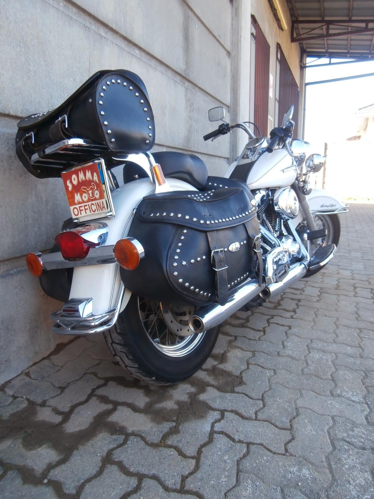 Harley-davidson 1450 Heritage Softail Classic del 2000 compreso trapasso, tagliando, garanzia