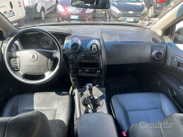 Ssangyong Actyon Sport doppia cabina Gancio Traino